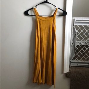 Mustard dress